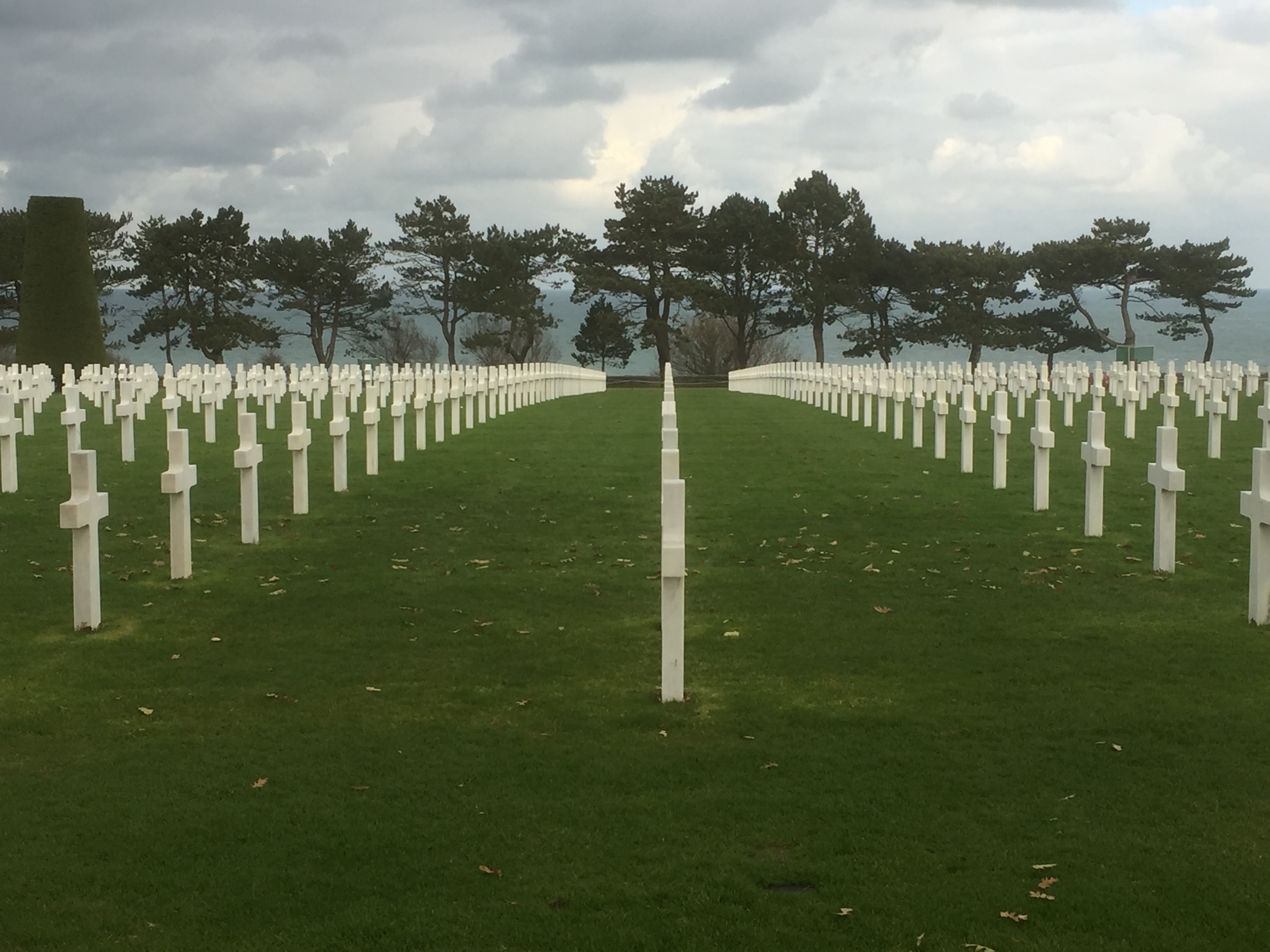 US Cemetery at Omaha Beach
