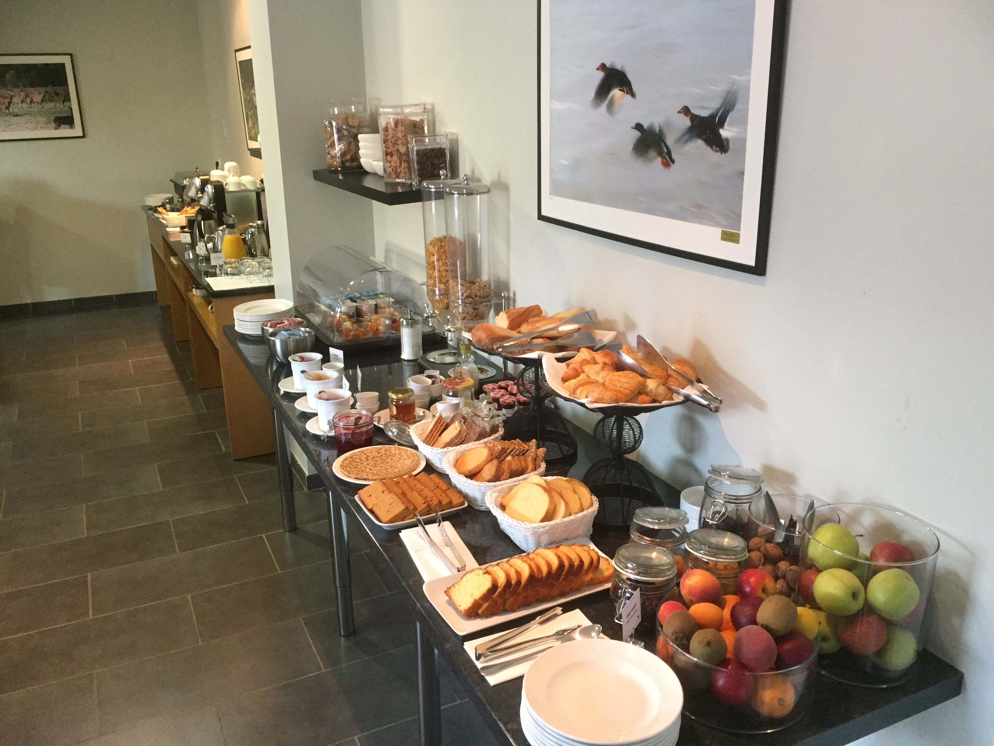 A hearty breakfast awaits