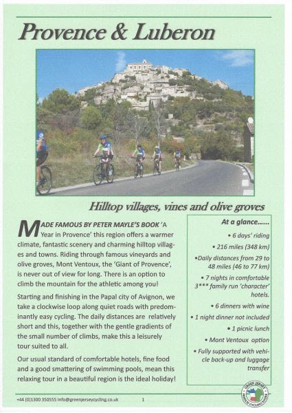 Provence and Luberon
