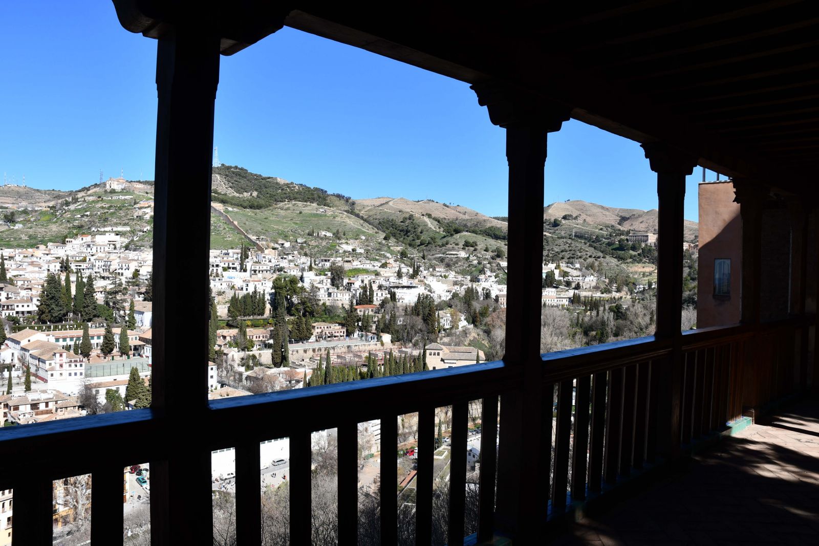 View from an Alhambra balcony