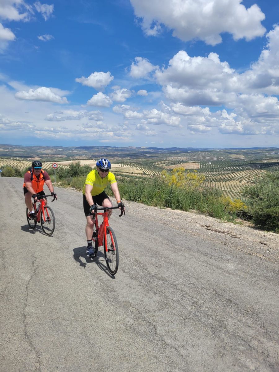 Quiet roads in Andalusia
