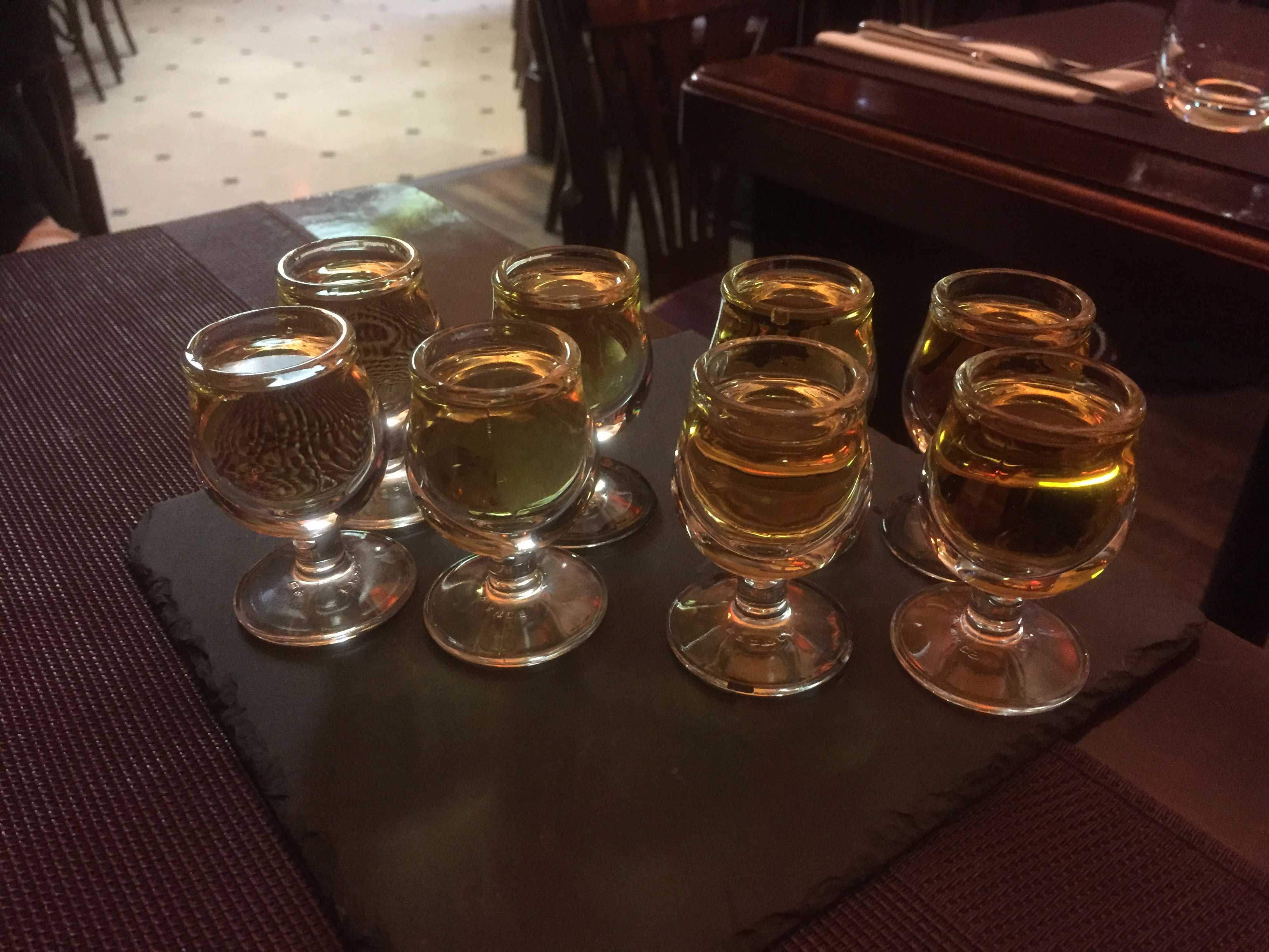 Cognac tasting