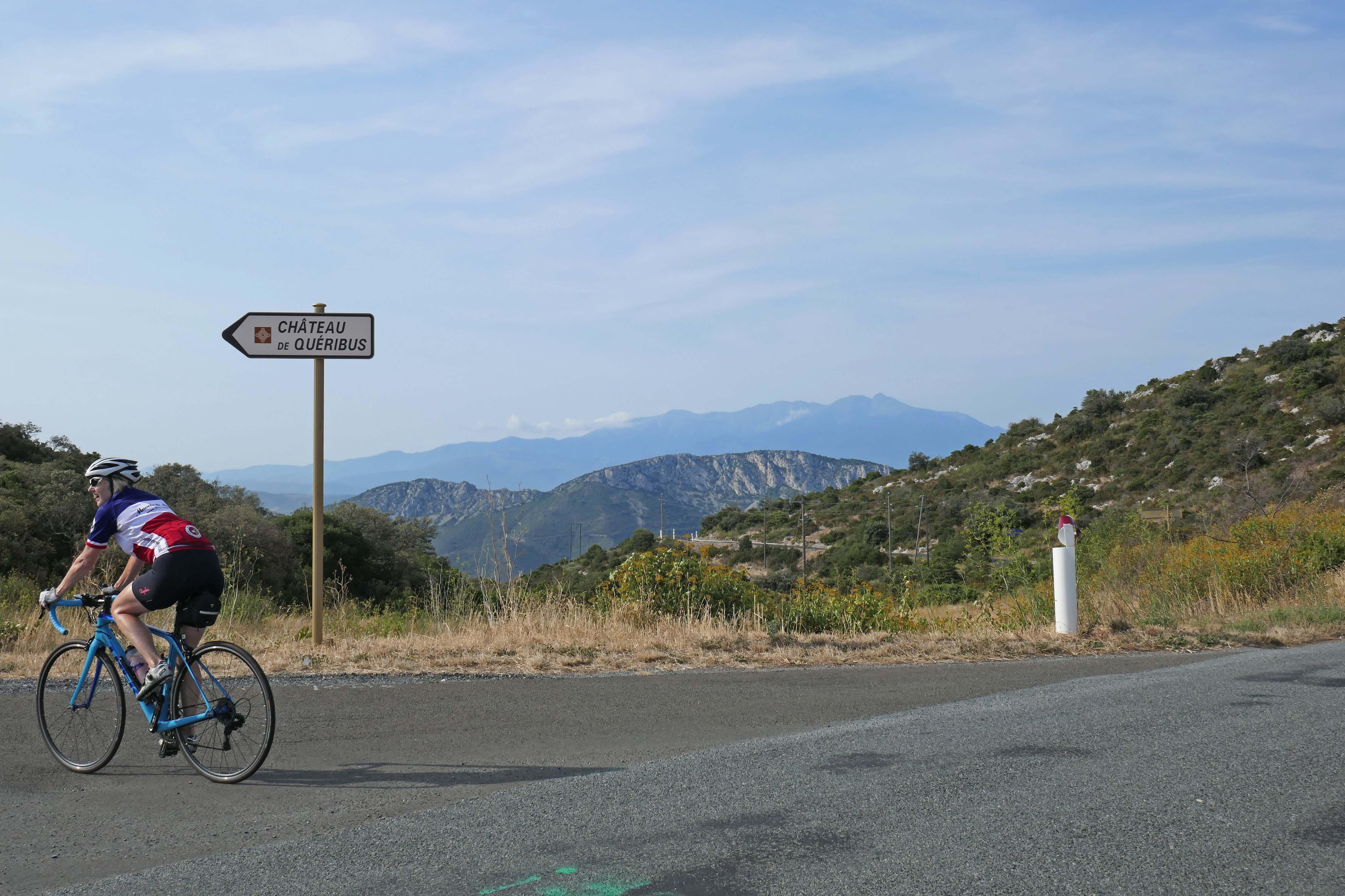 Approaching Perpignan and the conclusion of your cycling tour