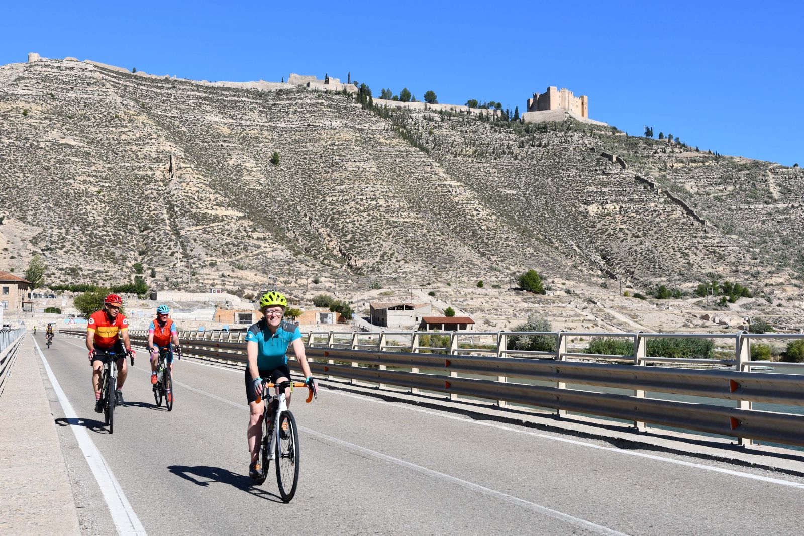 Crossing the Ebro river