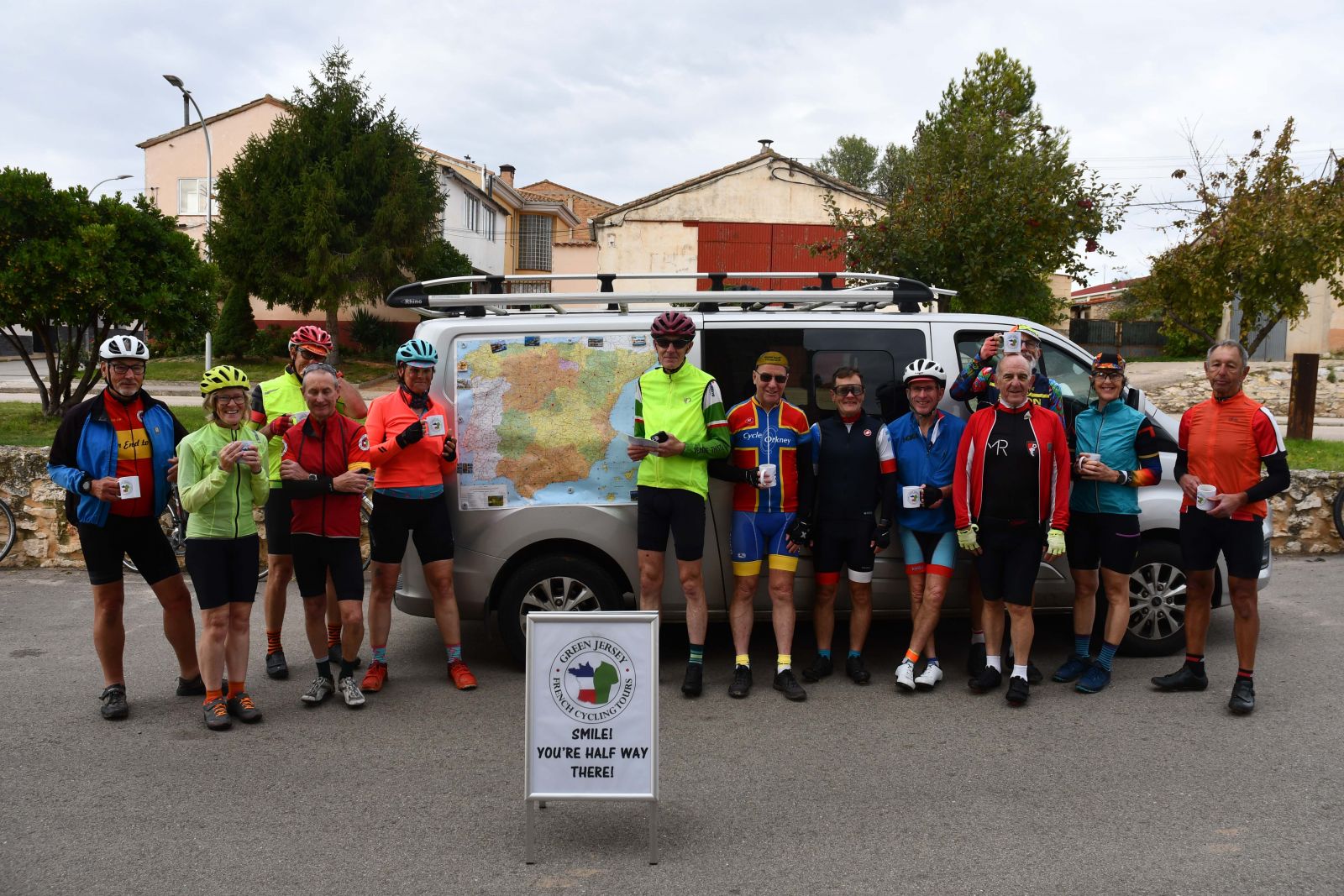 The half way point between Barcelona and Porto!