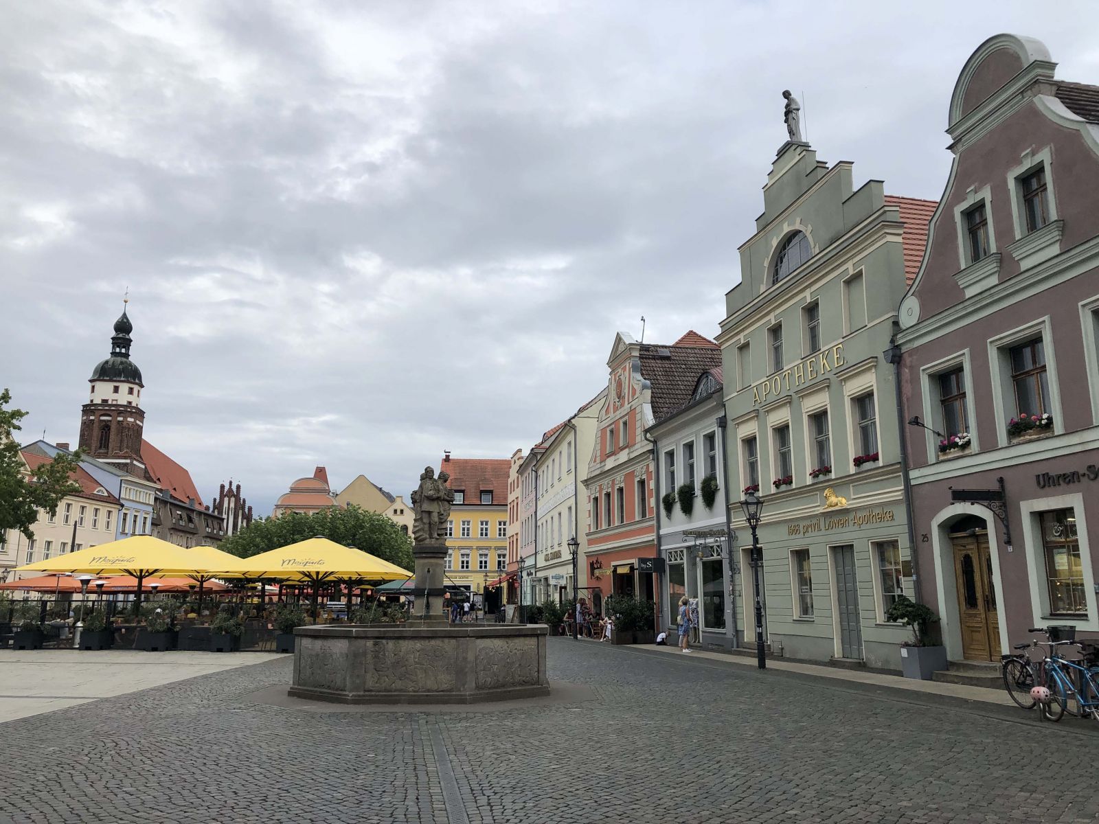 Our pretty overnight stop on night 2
