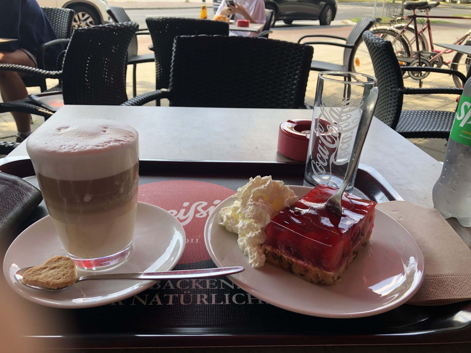 The Germans enjoy coffee and cake - like us!