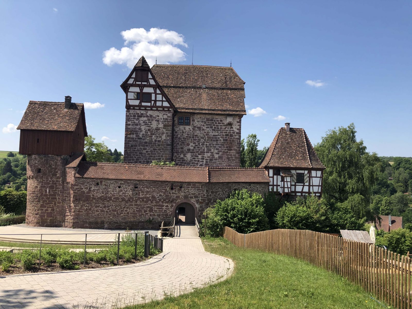 Historic schloss