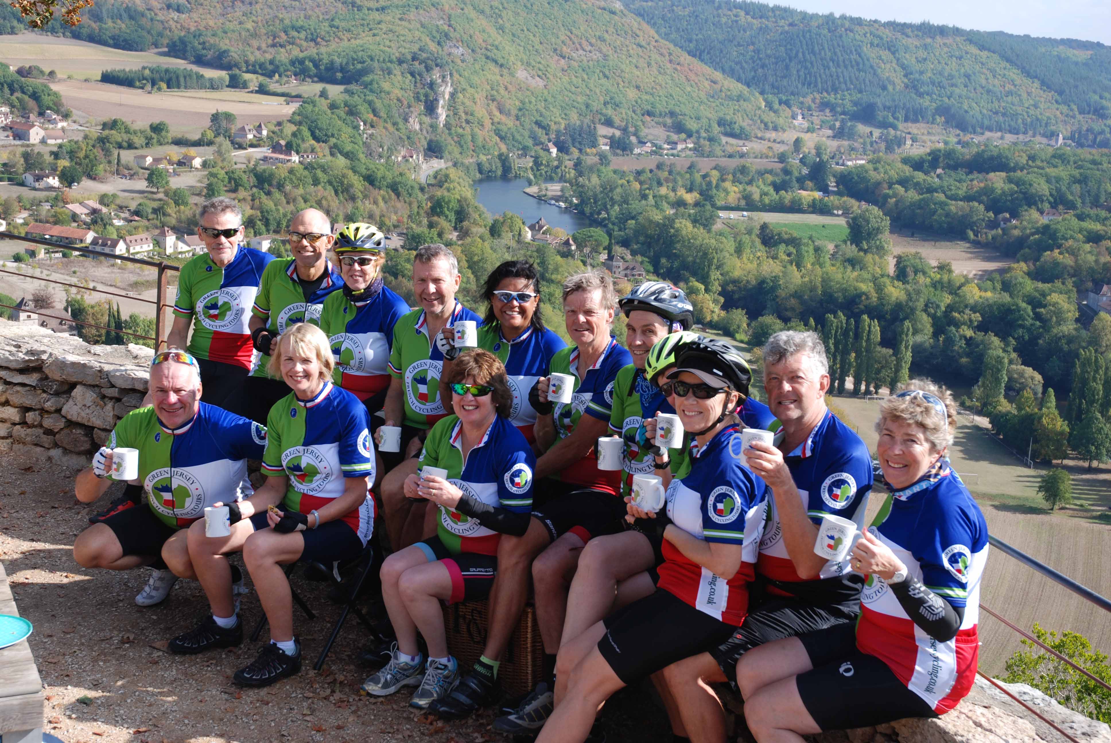 Coffee at St Cirque Lapopie