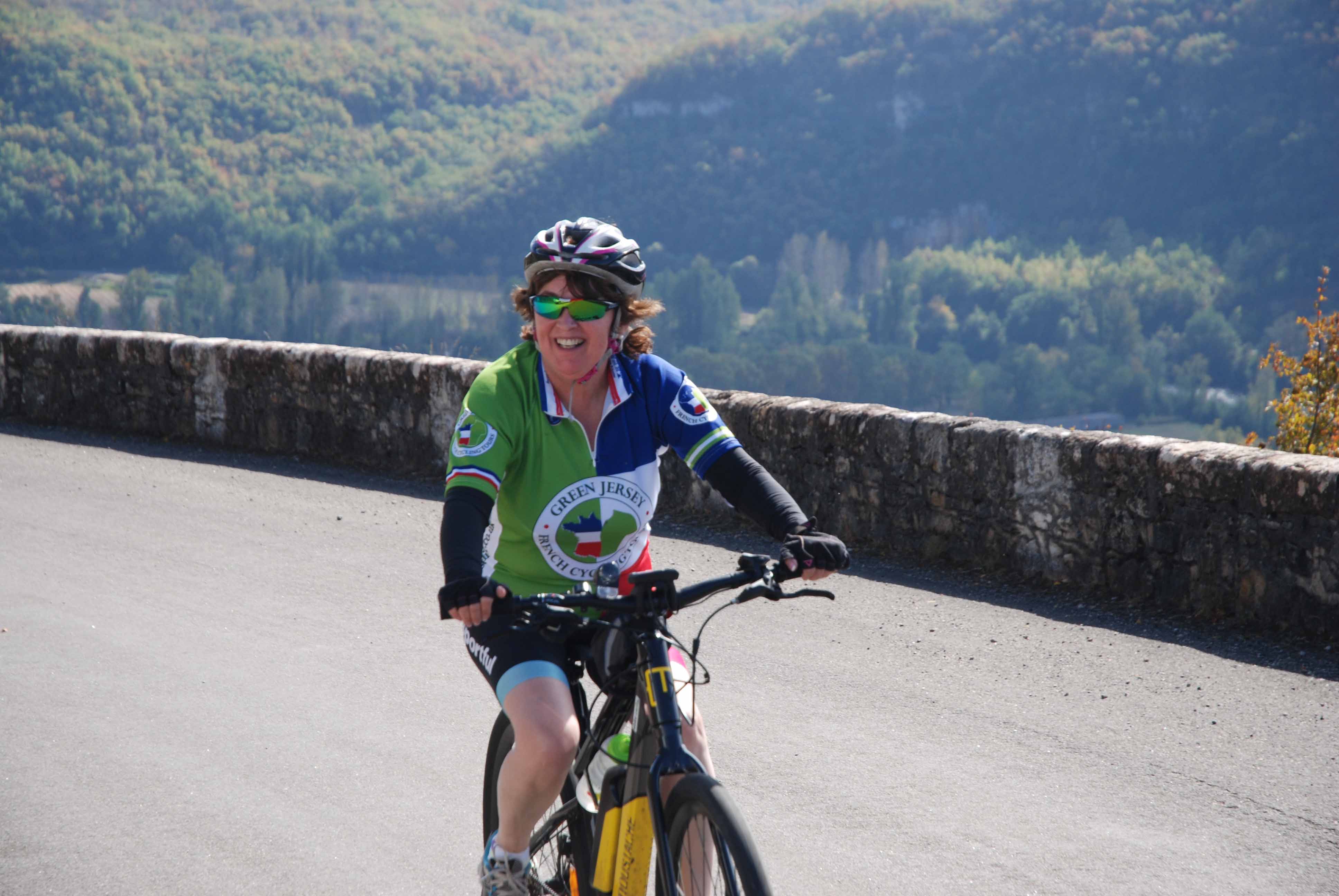 Enjoying the climb!