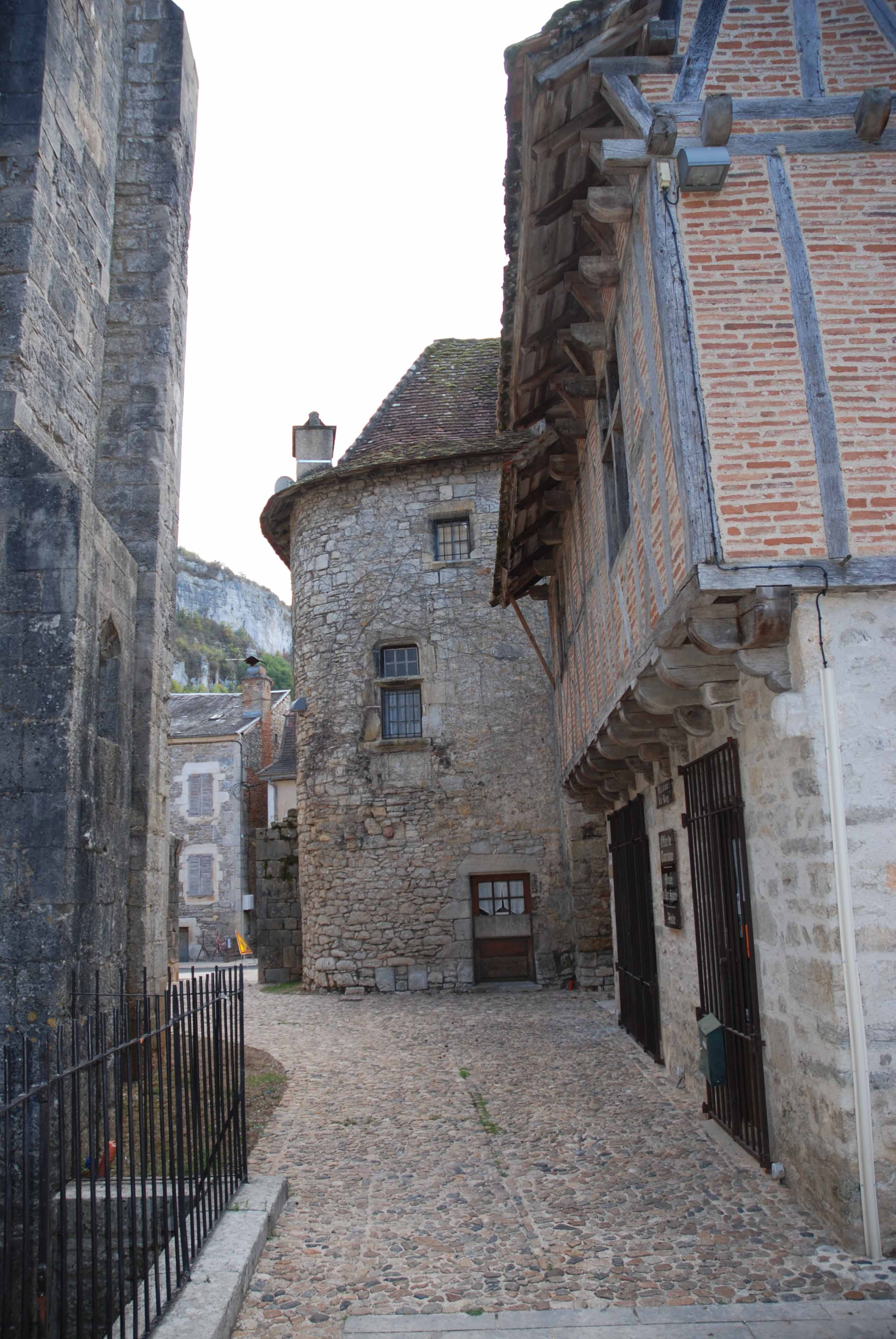 Ancient streets in the Lot