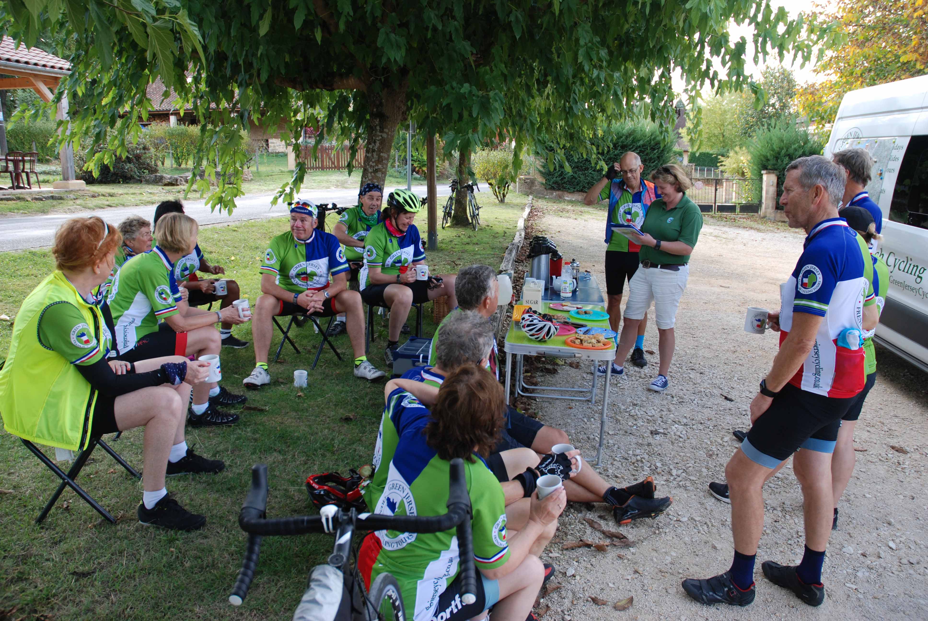 Discussing the next section of traffic free roads