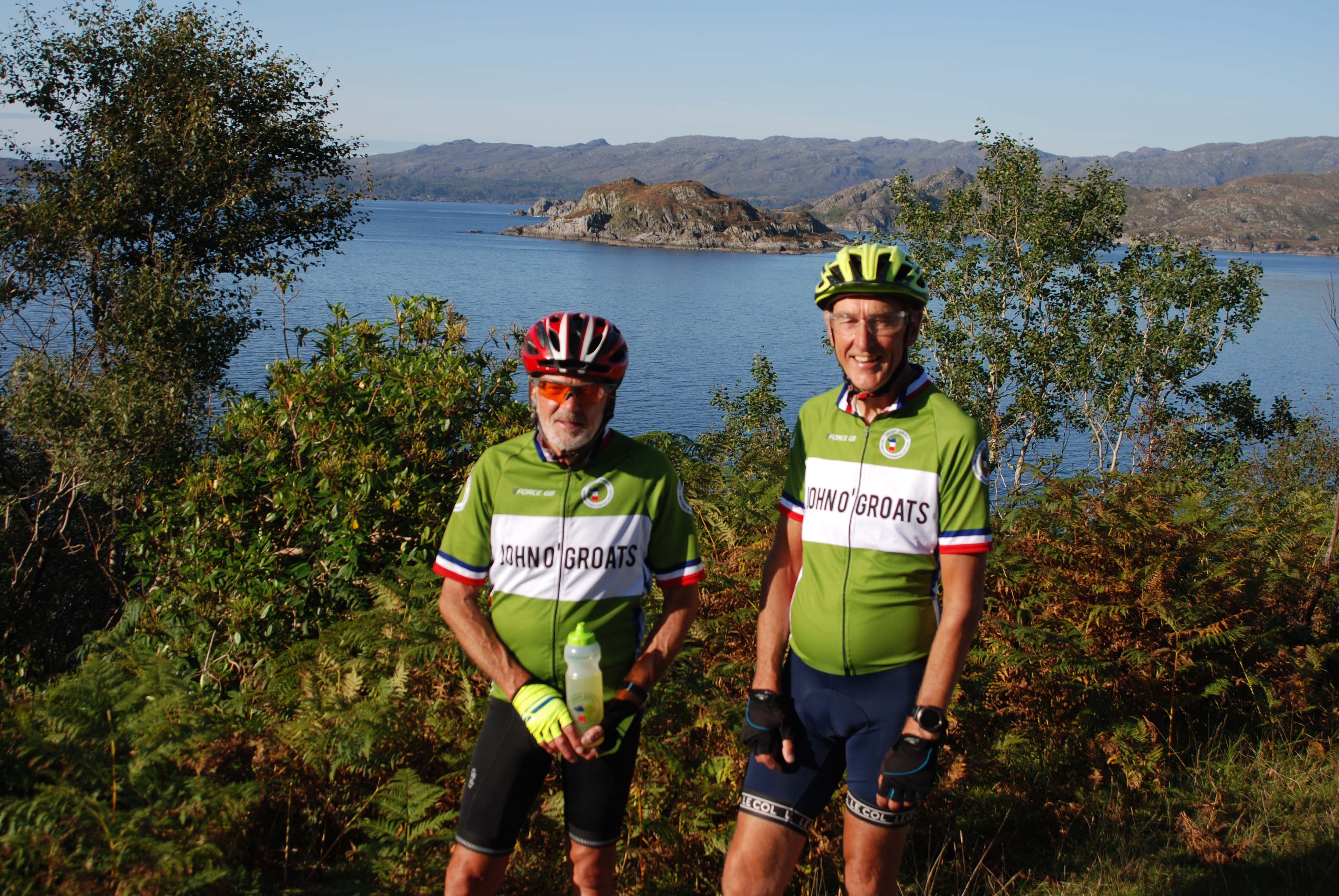 Always a fine coastal view , this on the way to Mallaig