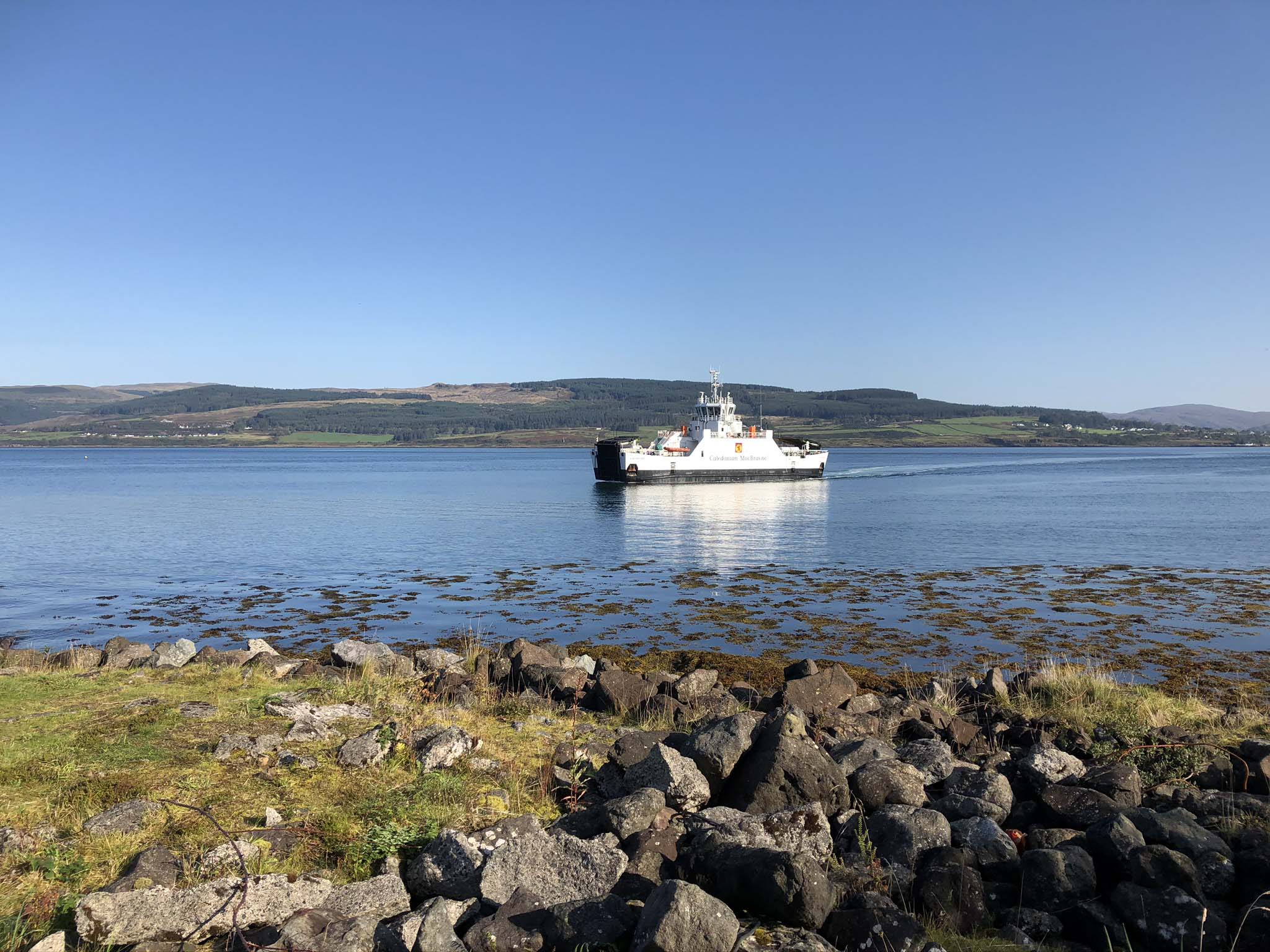 A small ferry for island hopping