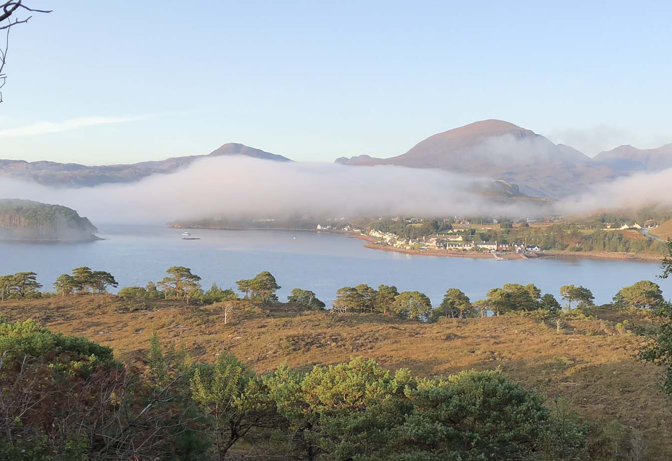 Spectacular scenery for an overnight hotel