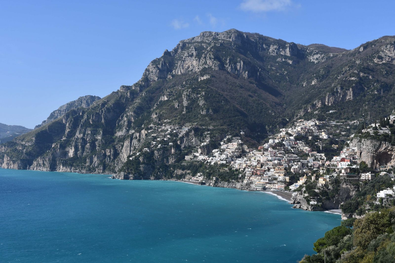 Positano on the Amalfi coast