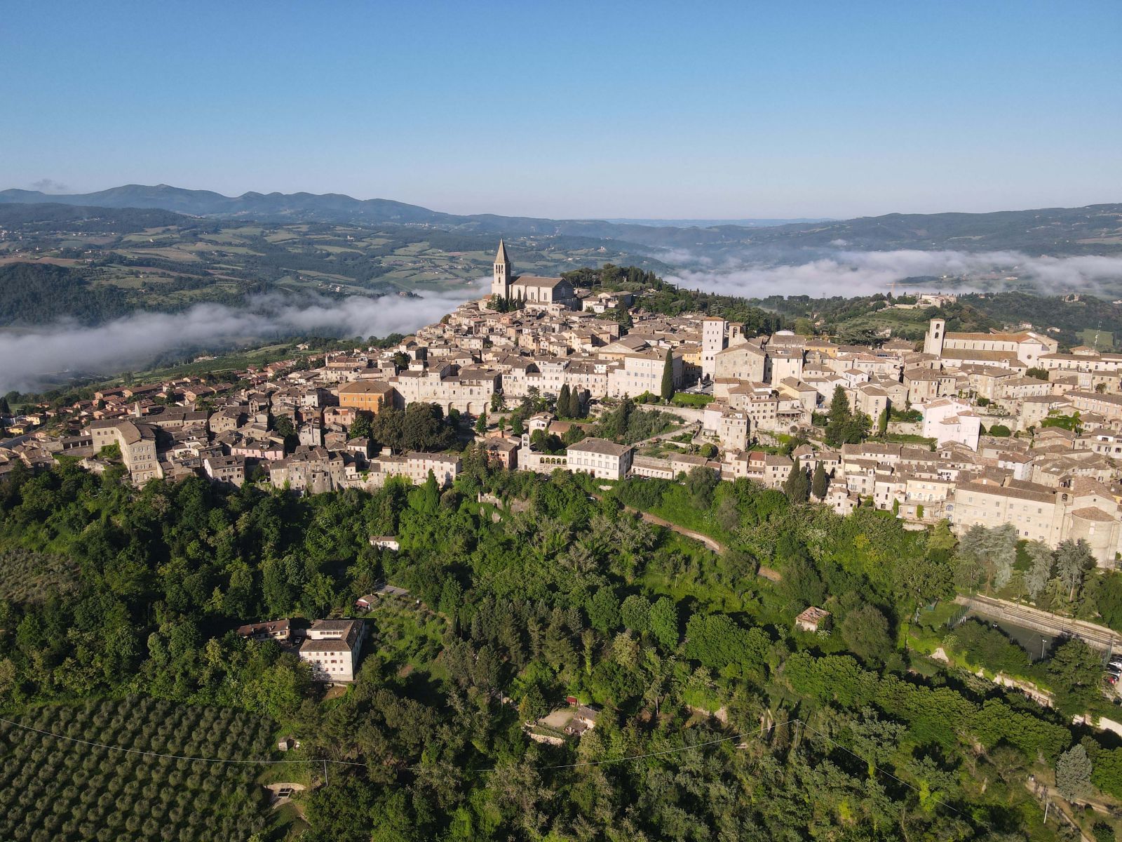 Umbrian hilltop town