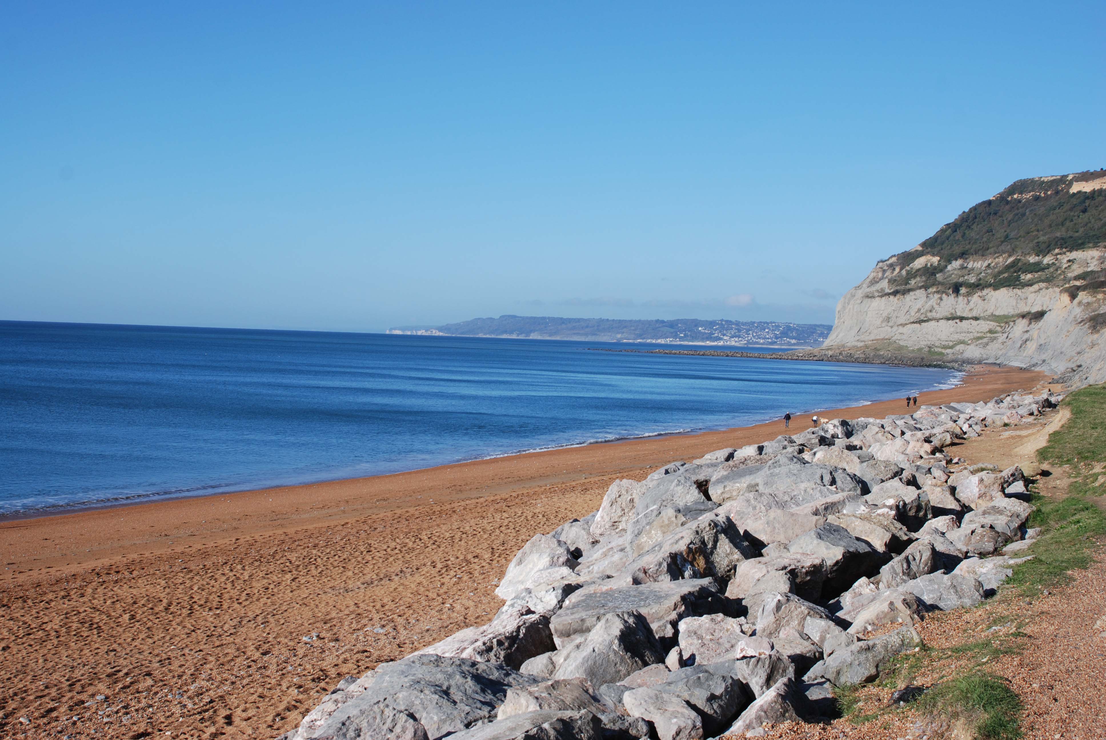 Looking back towards Golden Cap