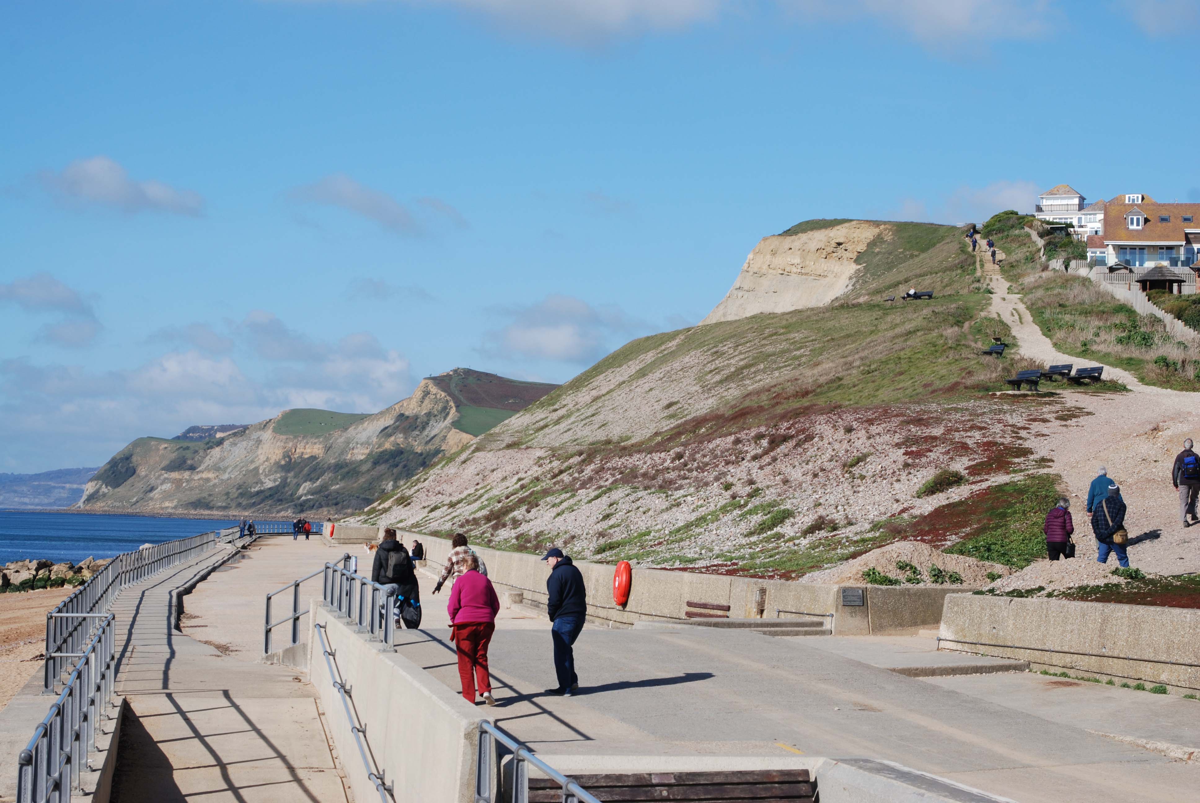 The path near West Bay