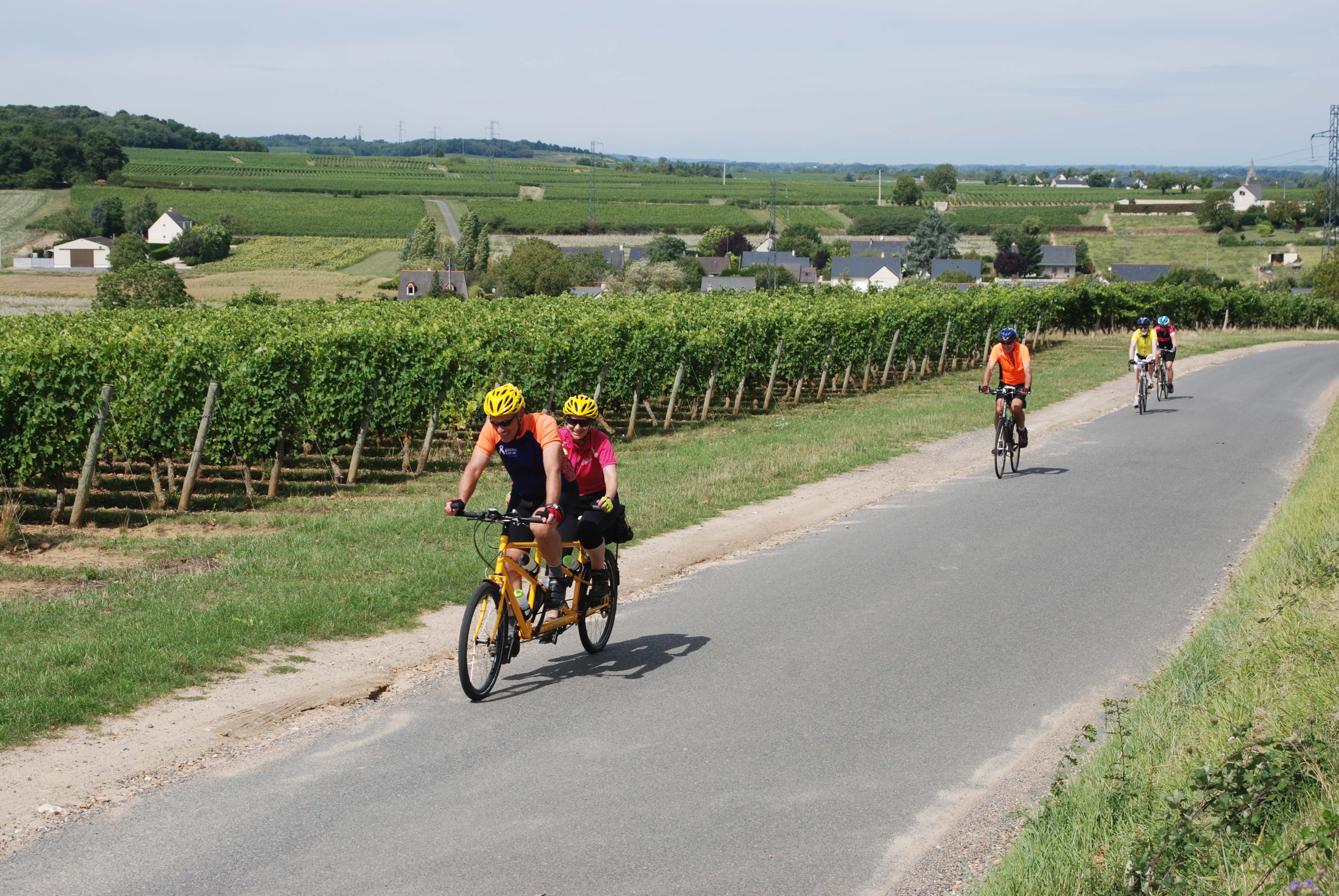 On a tandem through France...