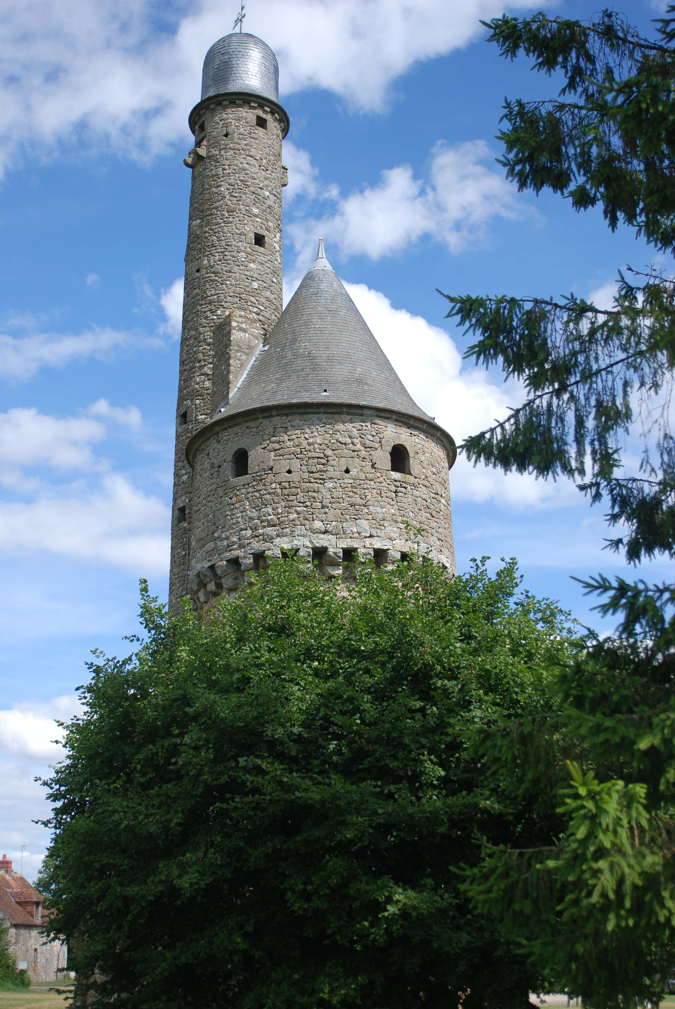 Magical towers in Normandy