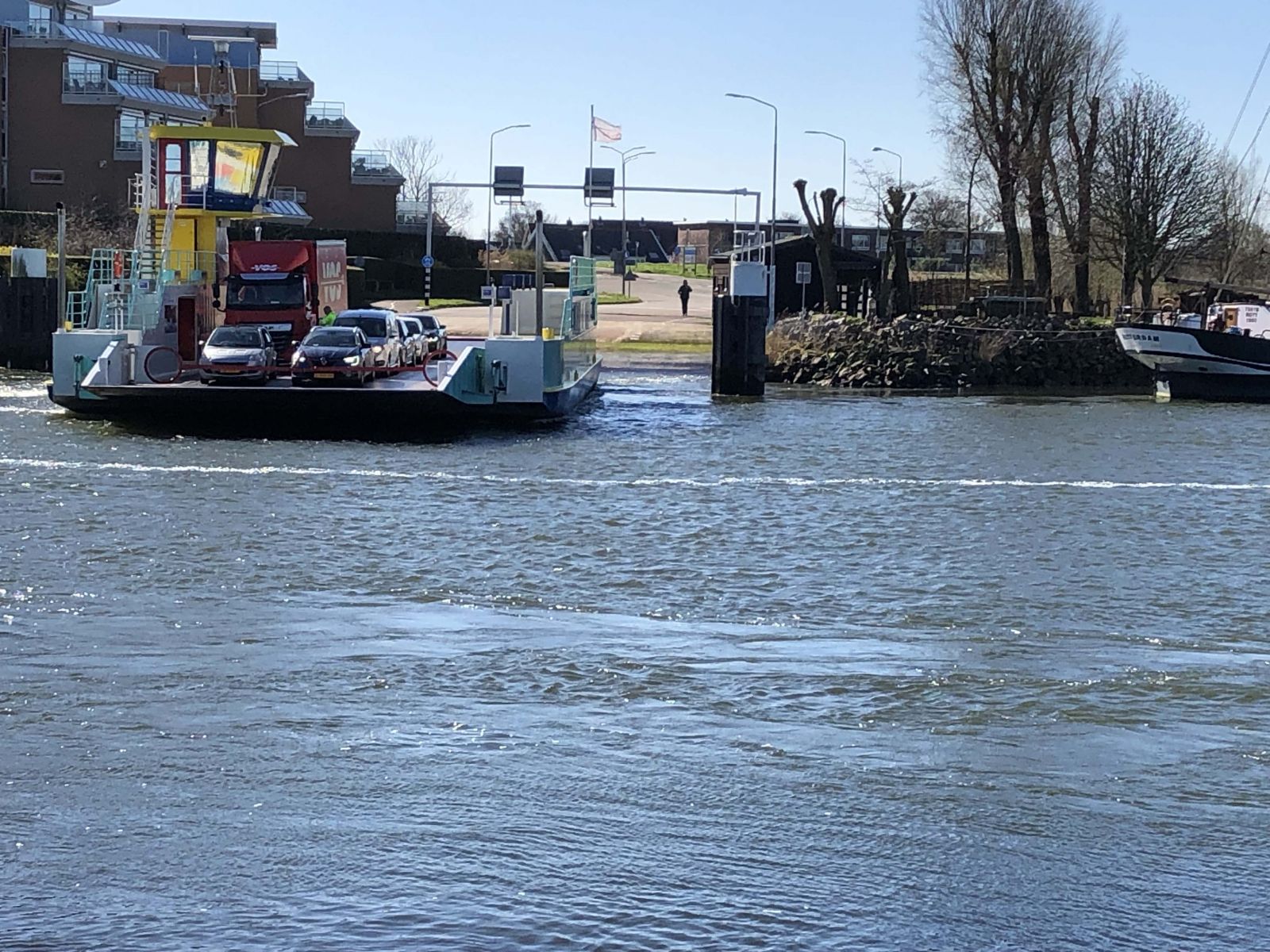 A couple of ferry trips required