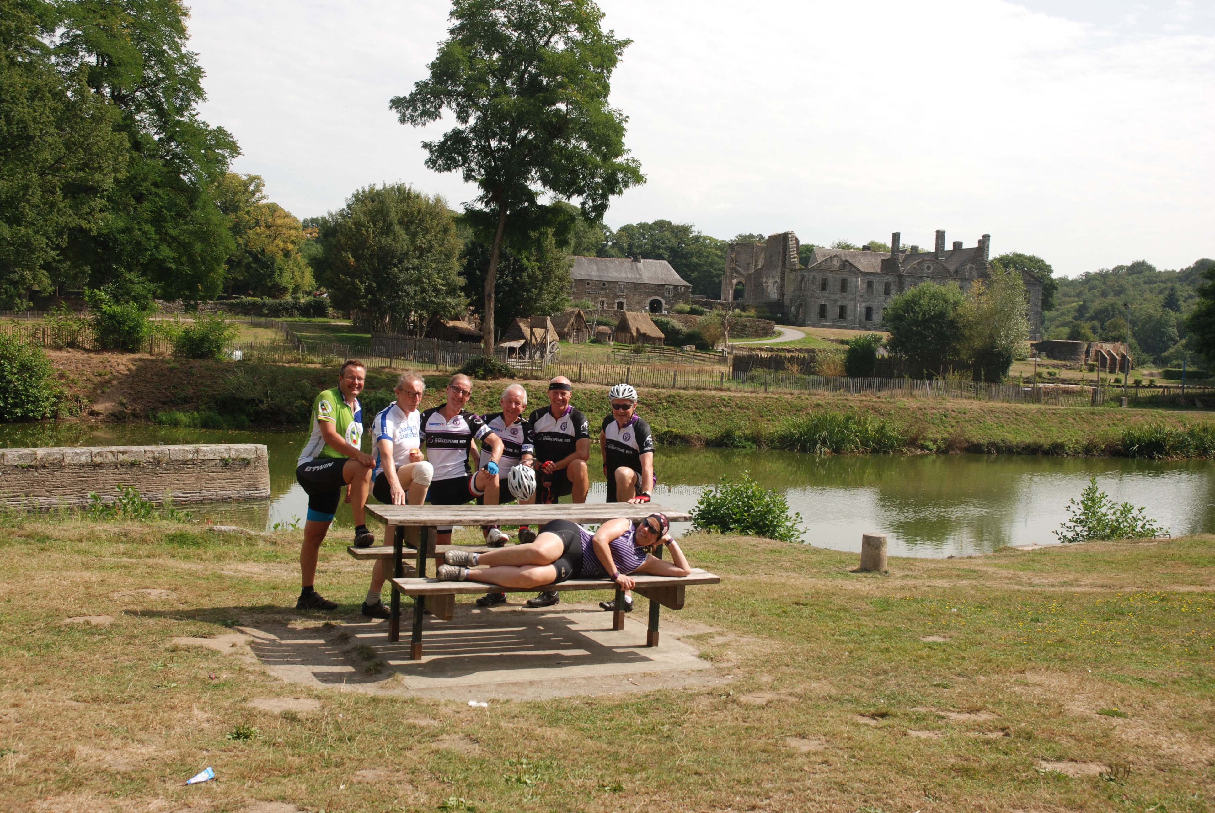 Lunch break in Brittany