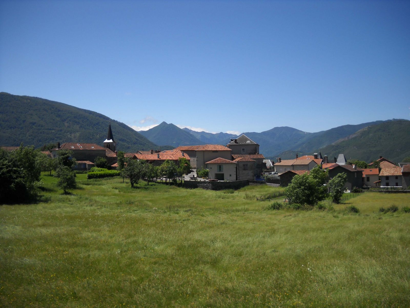Unspoilt Pyrenees landscape