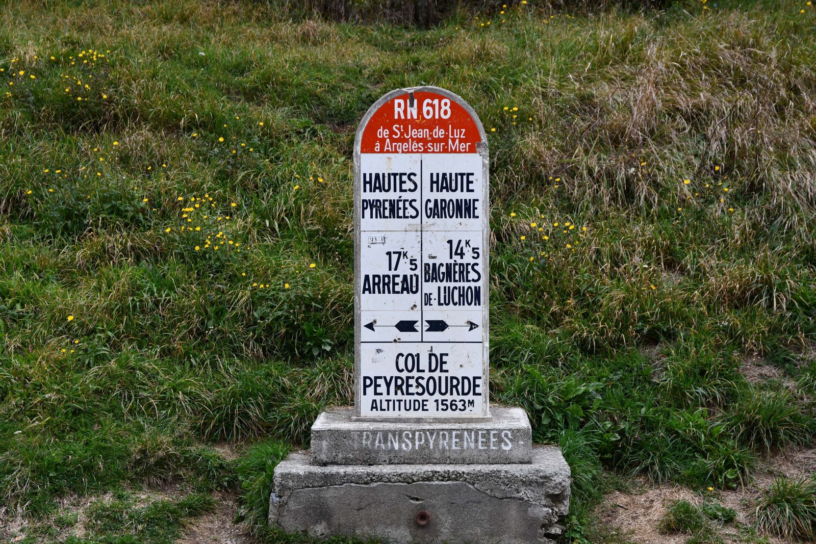 The top of the Peyresourde