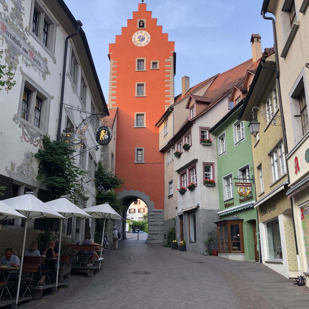 Beautiful German walled towns abound