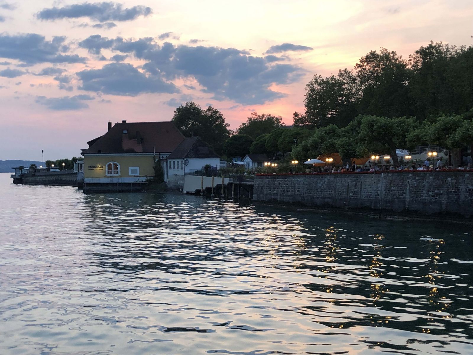 Sunset on Lake Constance