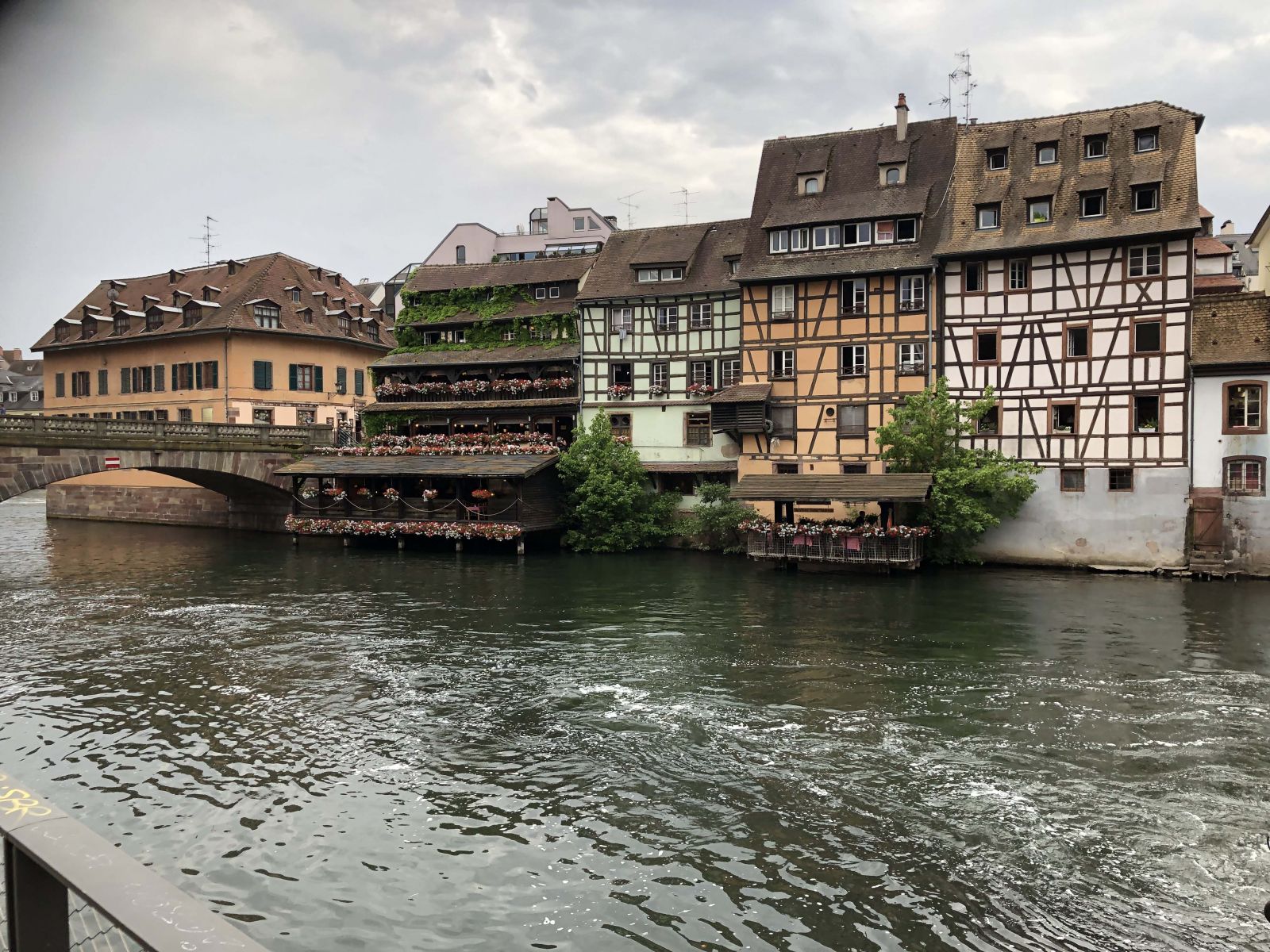Colourful 'Petite France' on Strasbourg