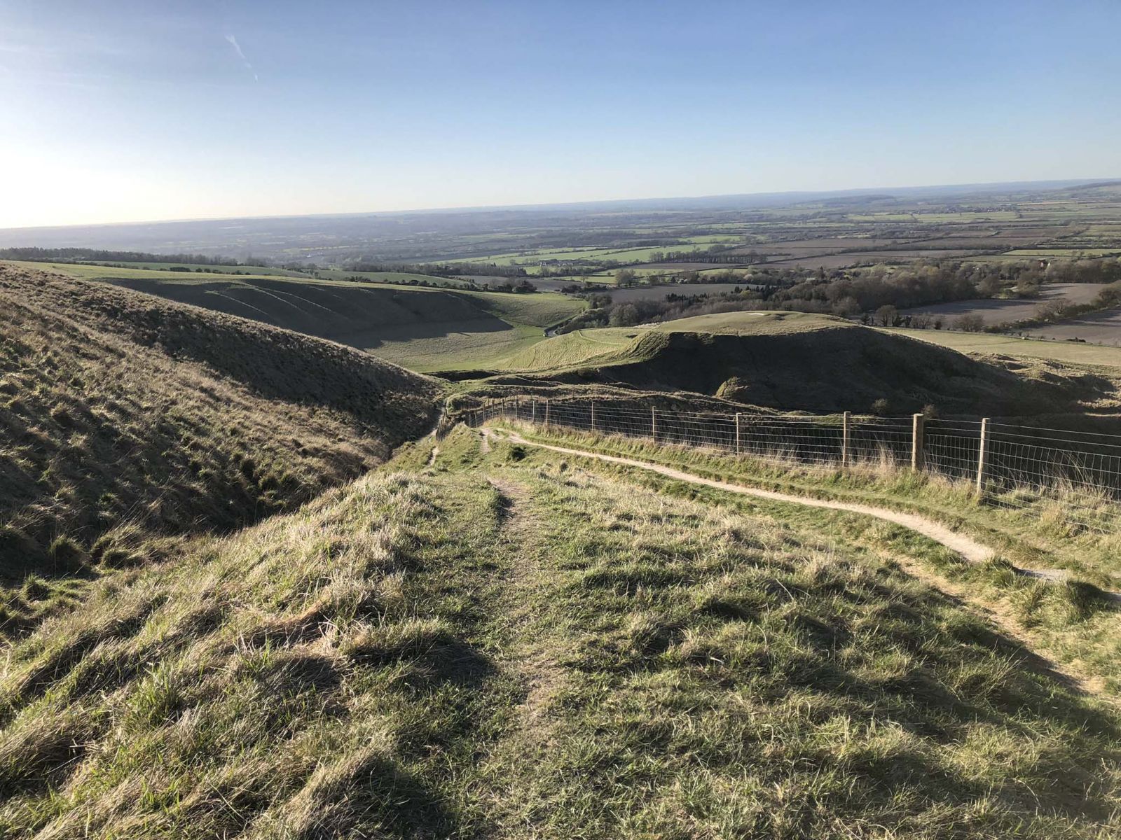 Dragon Hill where St George slayed the dragon