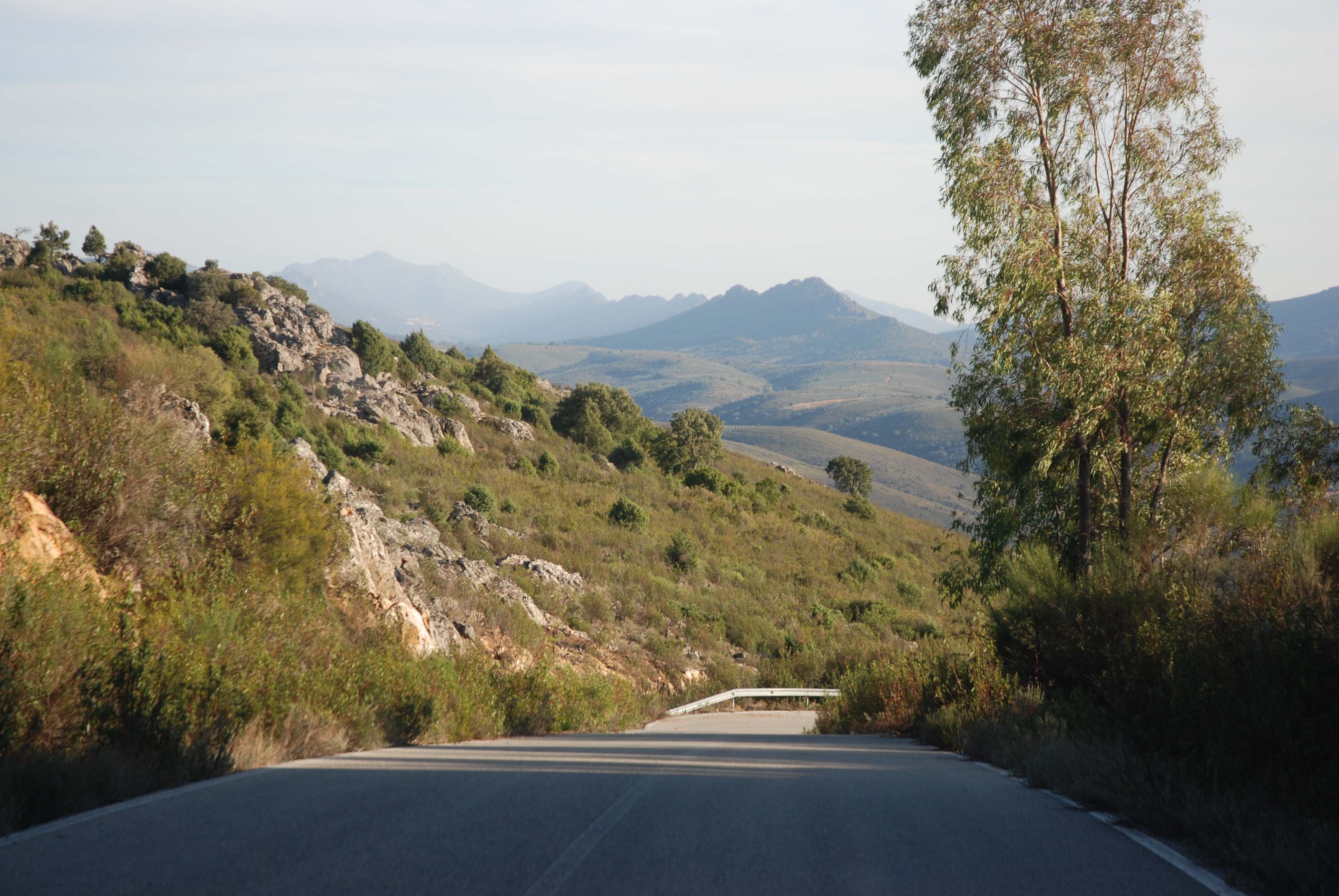 Beautiful Spanish cycling country