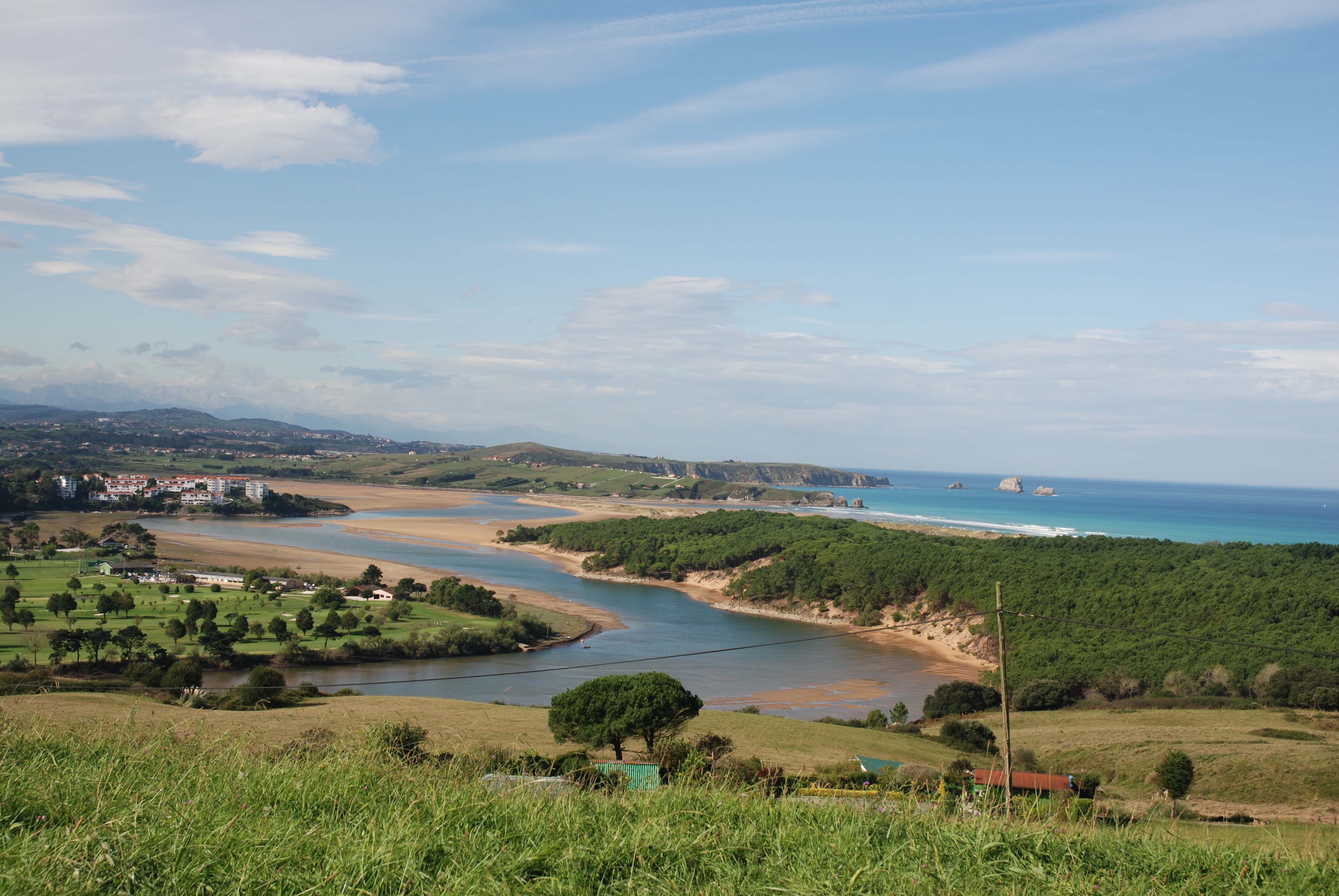 The Cantabrian coastline on day 1