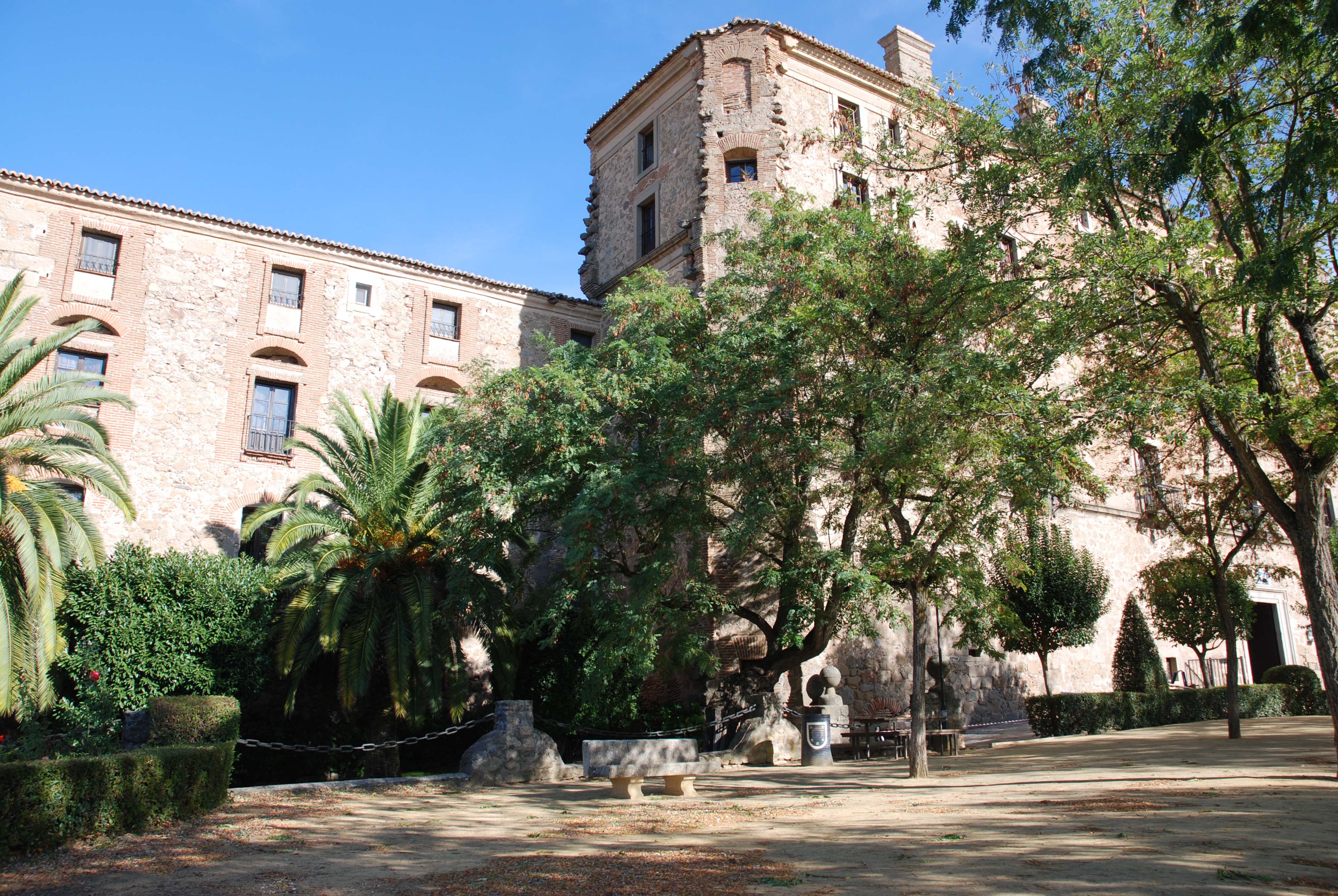 One of our hotels on our tour, formerly residence of the Counts of Toledo