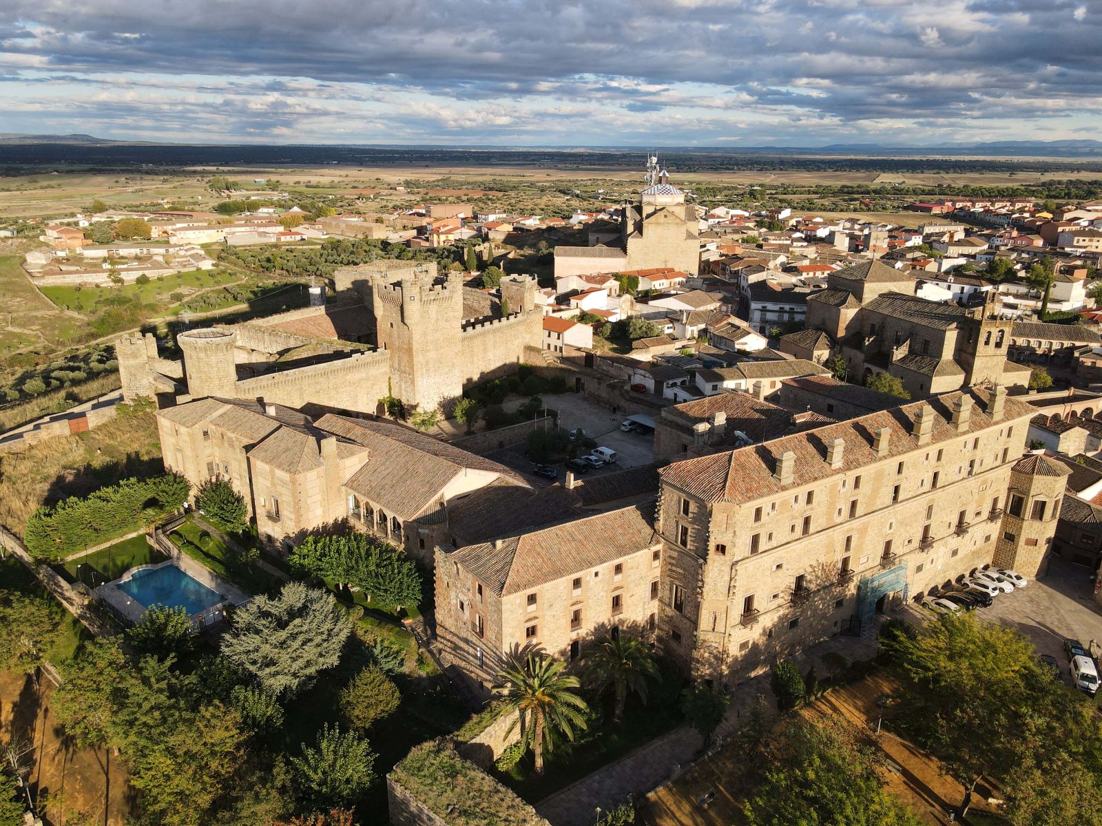 Another hotel we use. Most are magnificent historic buildings like this one.