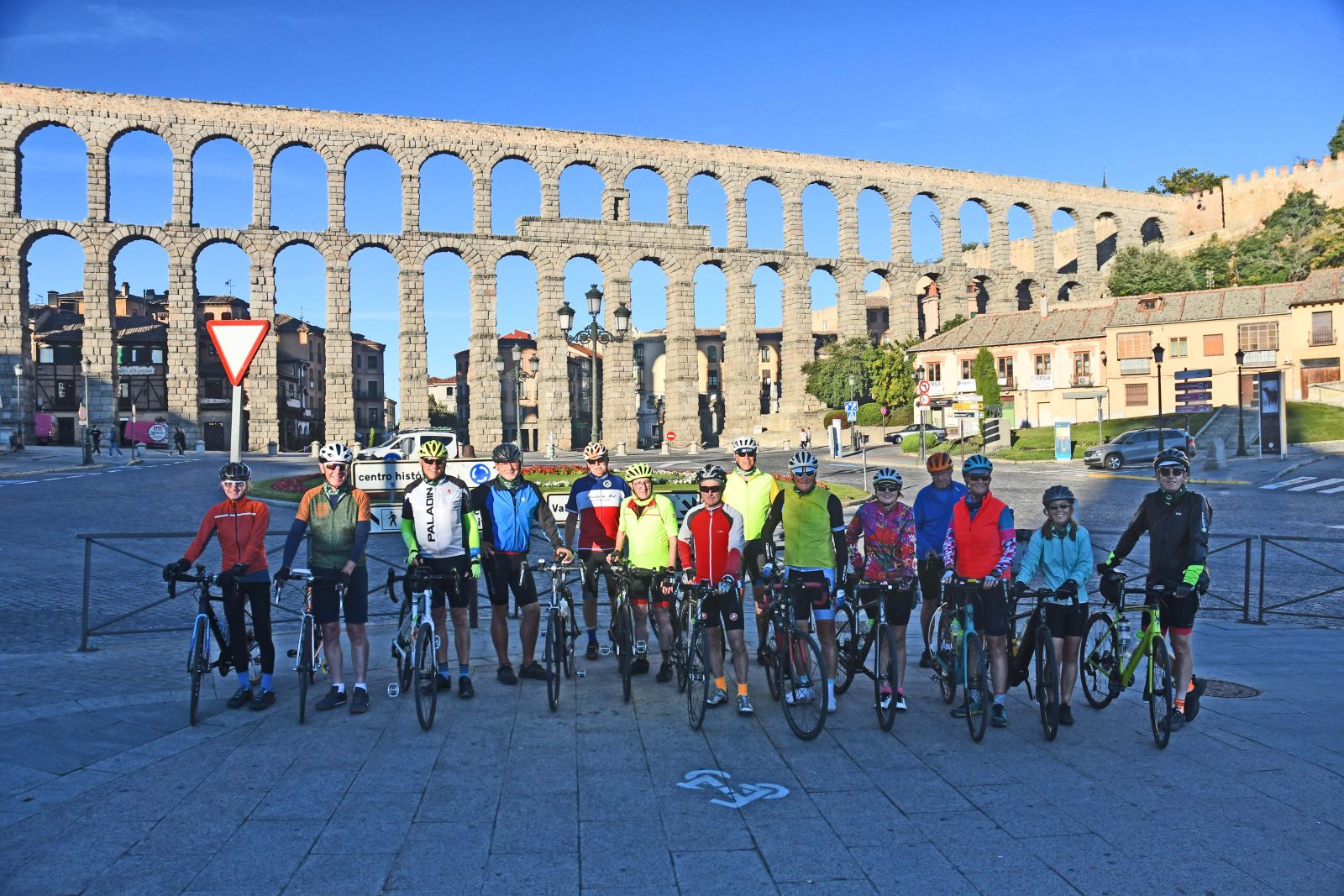 About to set off from Segovia