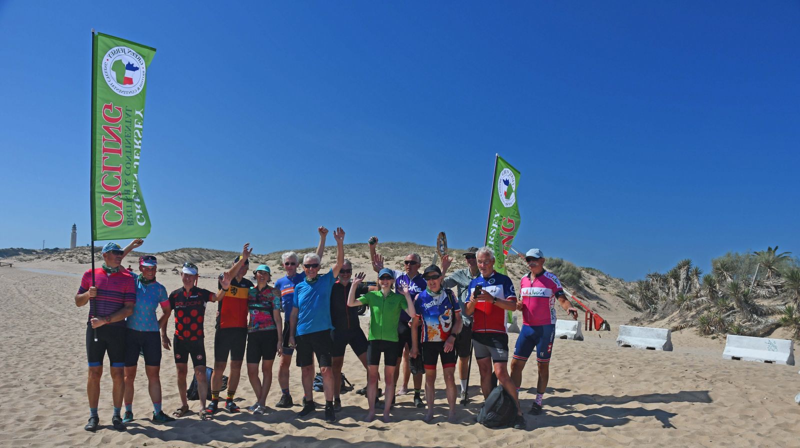 Arrival at Cape Trafalgar with the lighthouse in the background